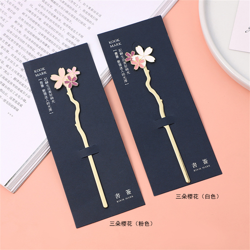 Marque-page en métal Sakura, f - Dried Flower Bookmark avis et prix