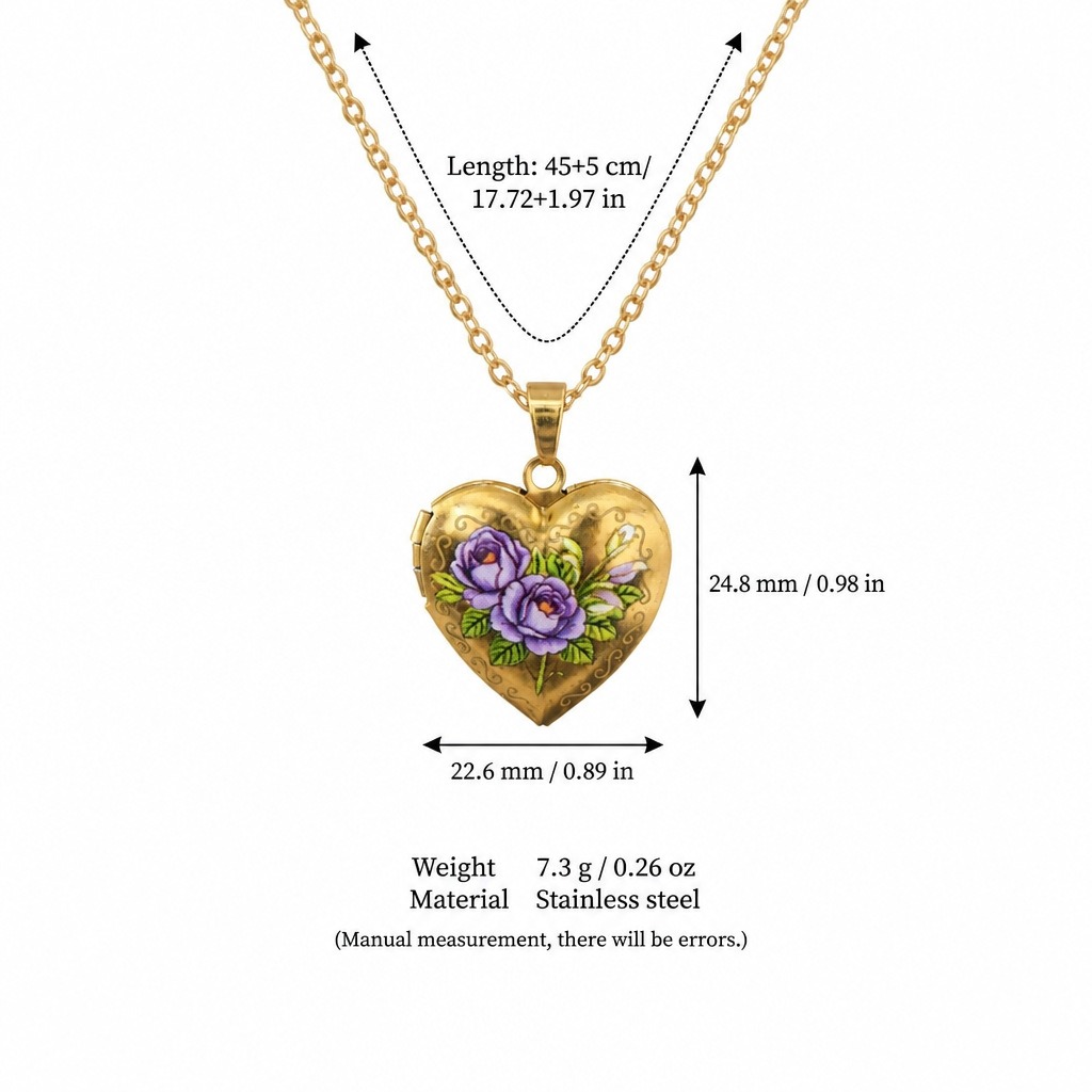 Collier avec pendentif en form - Birth Flower Necklace avis et prix